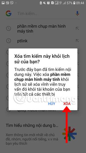 Comment supprimer l'historique de recherche Google sur le téléphone