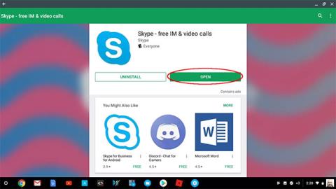 So verwenden Sie Skype auf Chromebook