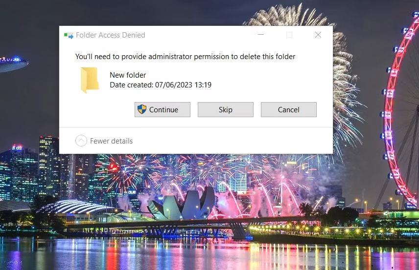 Comment créer des dossiers ou des fichiers qui ne peuvent pas être supprimés dans Windows 10