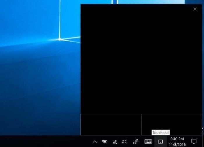 在 Windows 10 上啟用和自訂虛擬觸控板的說明