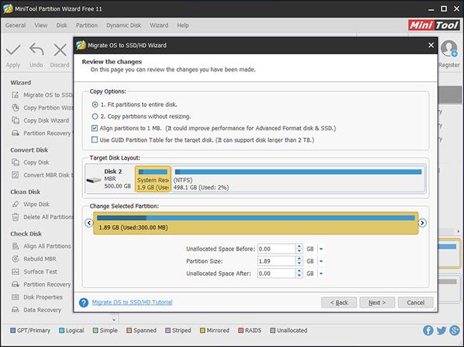 Comment transférer Windows vers SSD sans réinstaller