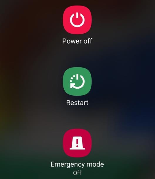 Come spegnere e riavviare Samsung Galaxy S22, S21 e S20