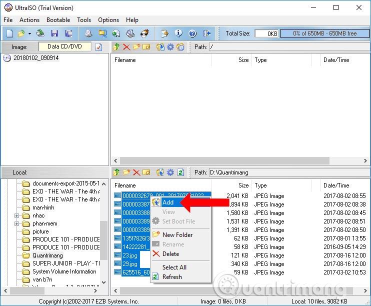 UltraISO: ISO ファイルを作成および編集する方法