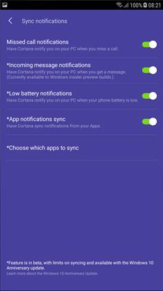 Come sincronizzare le notifiche da Android a Windows 10 Creators