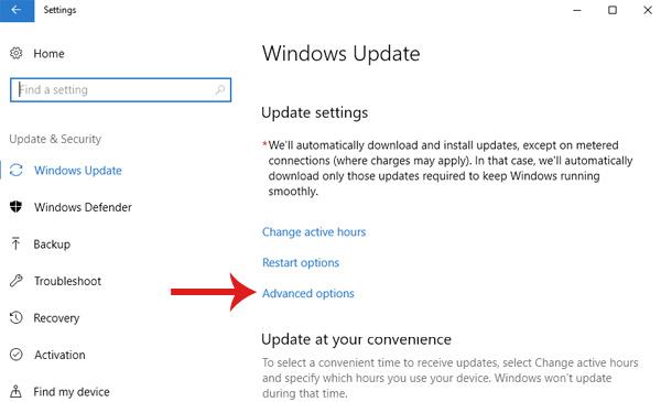 Windows 10 Spring Creators Update を 365 日間延期する手順