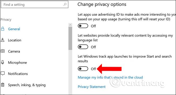 Windows 10でアプリケーションの起動履歴をオフにする方法