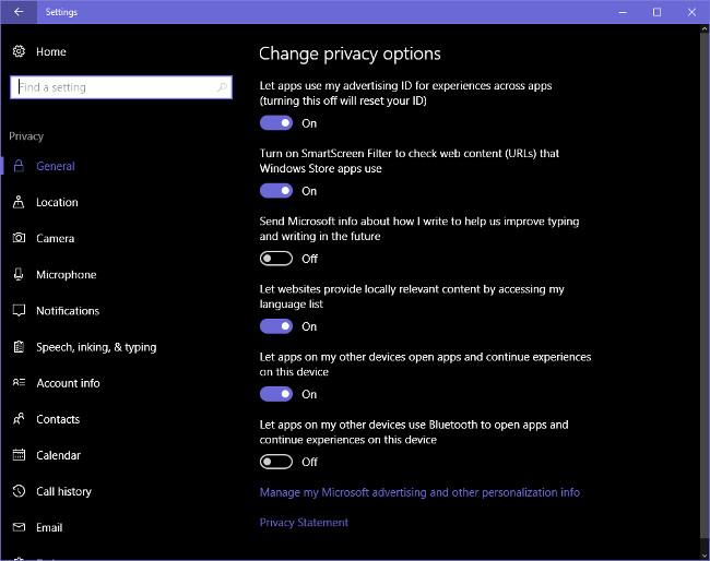 Controlla la privacy sui computer Windows 10 con i seguenti 22 suggerimenti