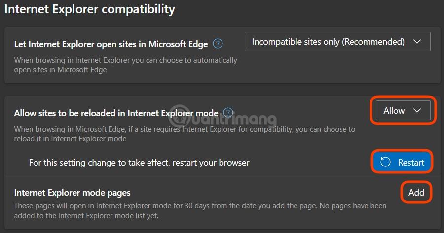 如何使用 IE 模式取代最近停產的 Internet Explorer