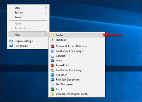 Come creare cartelle invisibili sul desktop di Windows 10