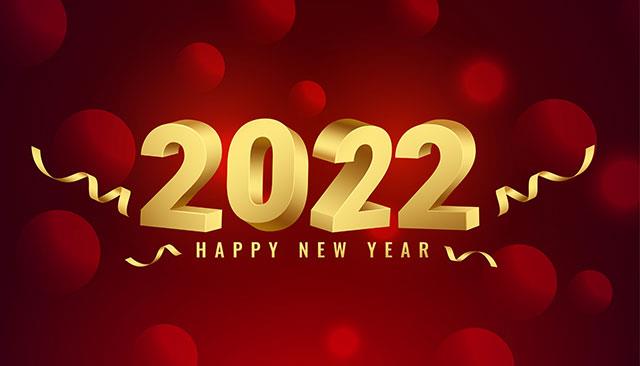 Fond d'écran du Nouvel An 2022 pour ordinateur, photo d'ordinateur portable bonne année 2022