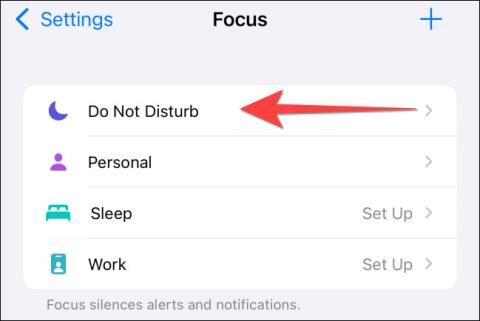 Come nascondere licona del conteggio delle notifiche dellapp in modalità Focus su iPhone