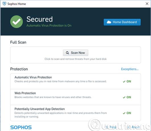 Proteggi il tuo computer da remoto con Sophos Home