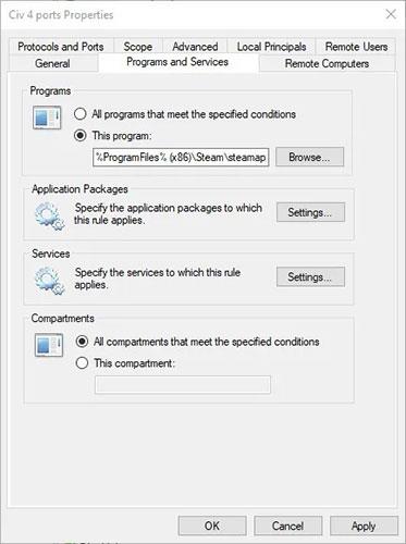 Come impostare il port forwarding su Windows