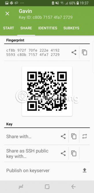 Comment envoyer des e-mails cryptés sur Android à l'aide d'OpenKeychain