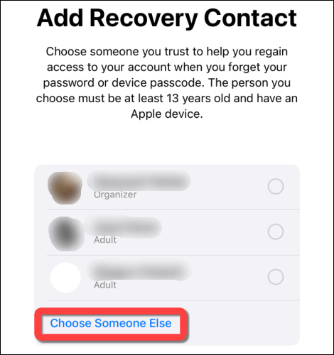 So richten Sie einen Wiederherstellungskontakt (Recovery Contact) auf dem iPhone, iPad ein