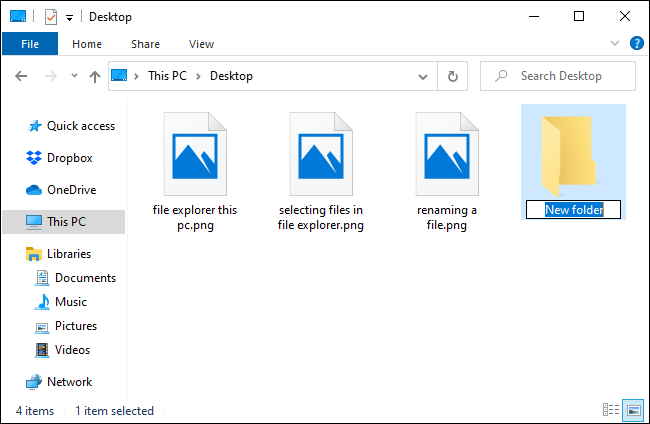 Comment utiliser l'Explorateur de fichiers sans souris sous Windows 10