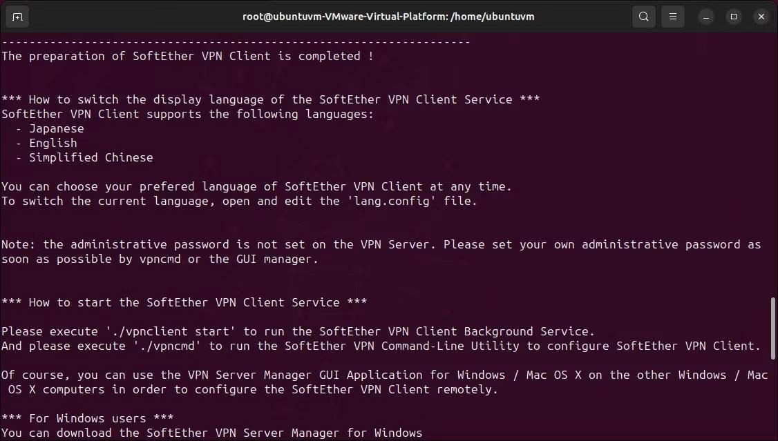 Comment configurer SoftEther VPN via le client HTTPS sous Windows et Linux