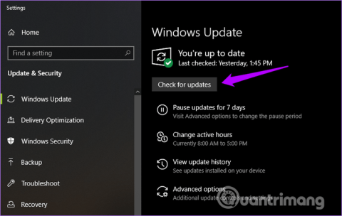 Windows 10에서 화면 밝기를 조정할 수 없는 오류 수정