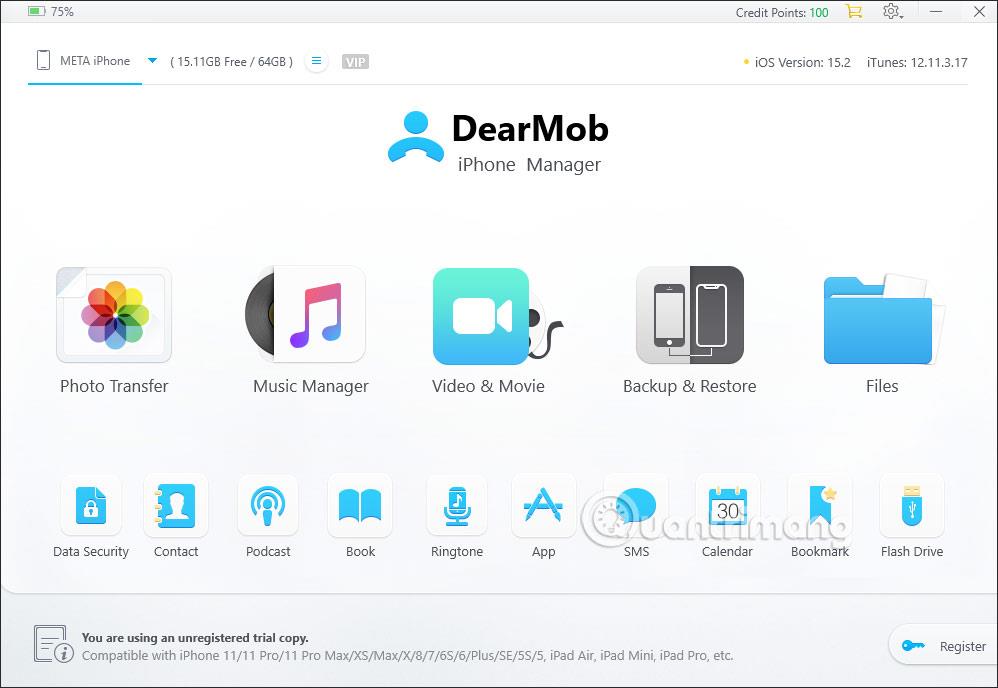 Comment utiliser DearMob iPhone Manager pour gérer les données de l'iPhone