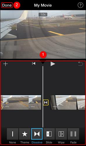 Comment combiner des vidéos sur iPhone avec l'application iMovie