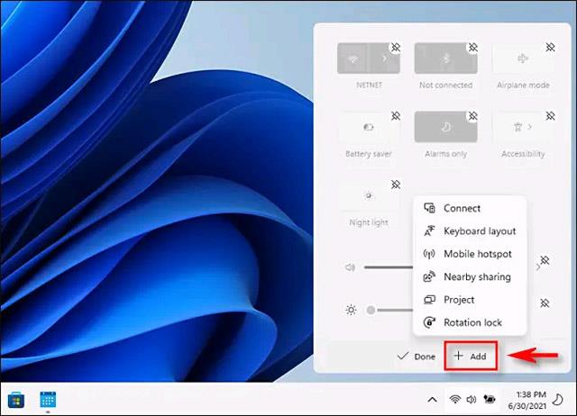 Comment ouvrir et modifier les paramètres rapides (Centre d'action) sous Windows 11