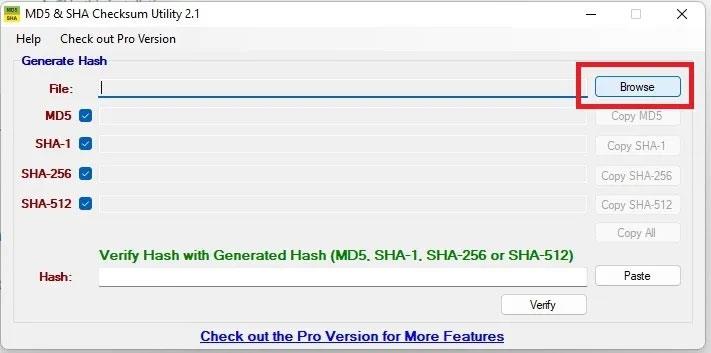 如何在 Windows 中驗證 MD5、SHA-1 和 SHA-256 校驗和