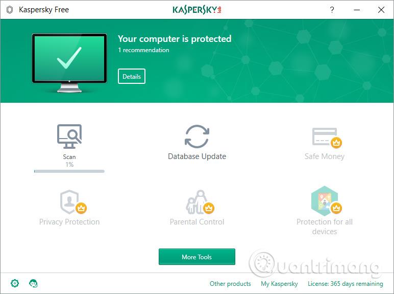 Kaspersky Security Cloud를 사용하여 컴퓨터에서 바이러스를 제거하는 방법