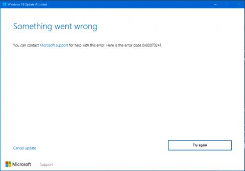 Windows 10 2018 年 4 月更新時のエラー 0x8007042b とその修正方法