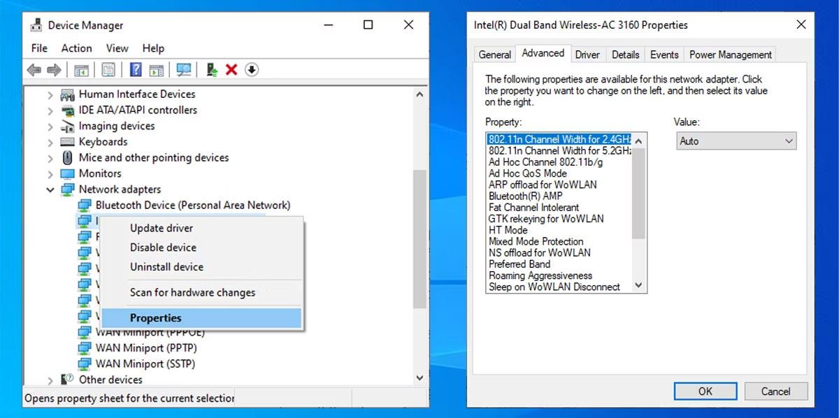 Correction du réseau WiFi n'affichant pas d'erreur sous Windows 10