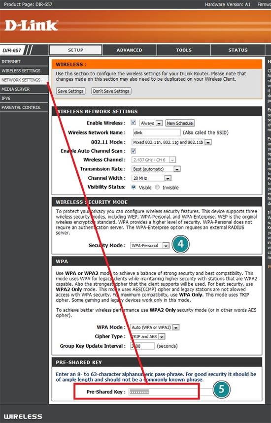 Comment changer le mot de passe WiFi DLink pour les opérateurs de réseau