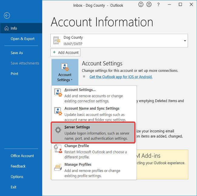 Comment corriger l'erreur Outlook 0X800408FC sous Windows 10