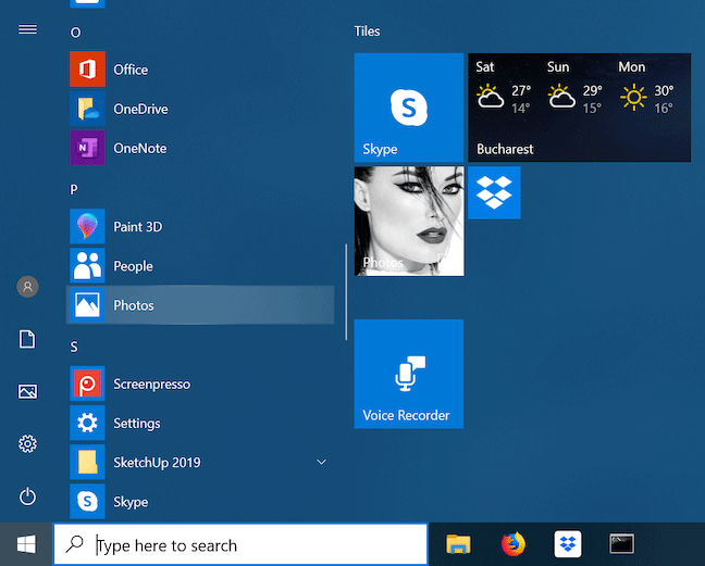 Come aprire l'app Foto su Windows 10