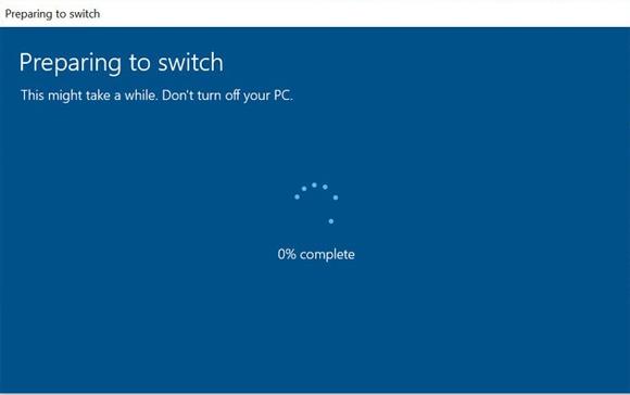 Windows S オペレーティング システムを Pro バージョンにアップグレードする方法