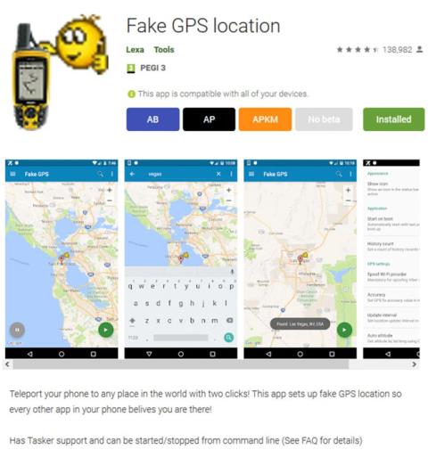 Comment simuler un GPS sur téléphone