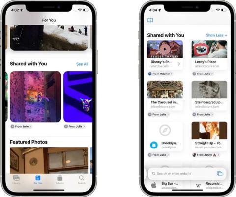 Nuove funzionalità nellapp Messaggi su iOS 15