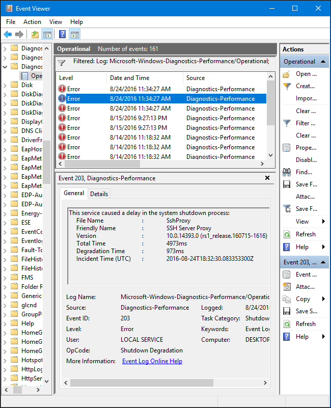 Conseils pour accélérer le processus d'extinction de l'ordinateur et de son arrêt rapide sous Windows