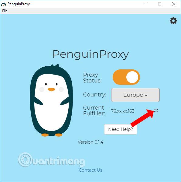 PenguinProxy を使用して仮想プライベート ネットワークに接続する方法