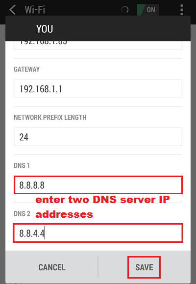 在 Windows、Mac、iOS 和 Android 上更改 DNS 伺服器的說明