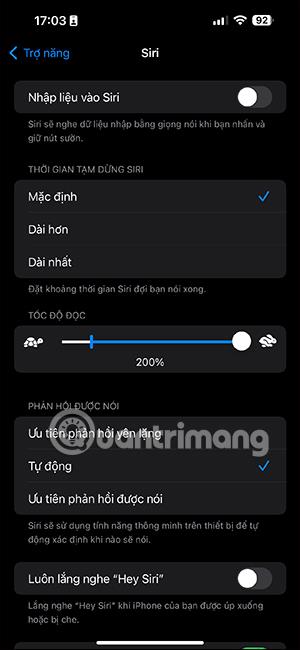 Comment régler la vitesse de parole de Siri sur iPhone