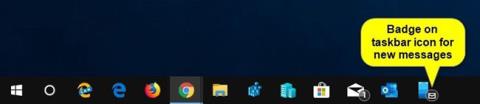 Come attivare/disattivare il badge sulla barra delle applicazioni per i nuovi messaggi nel tuo telefono su Windows 10