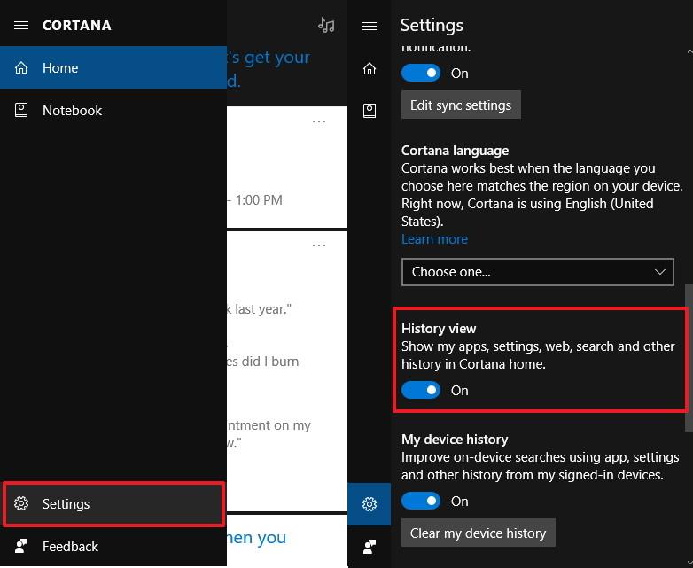 Instructions pour une configuration optimale de Cortana sur Windows 10 (dernière partie)