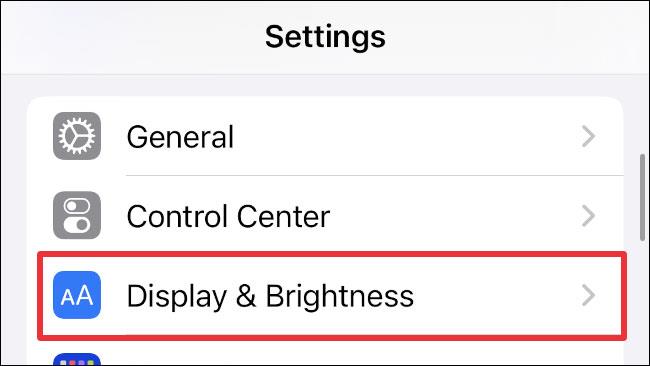 Comment désactiver la fonction d'affichage permanent sur iPhone 14