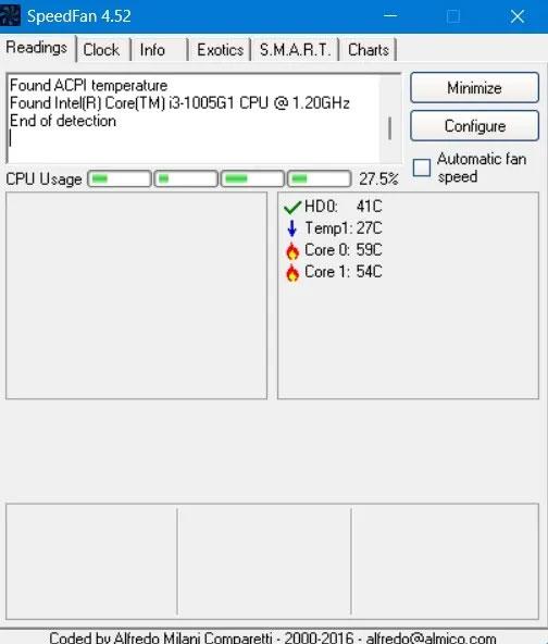 Wie überprüfe ich die CPU-Temperatur des Computers?