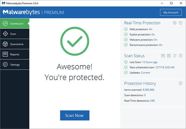 Windows Defender の使用手順