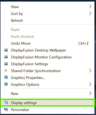 Come modificare le dimensioni dell'icona del desktop su Windows?