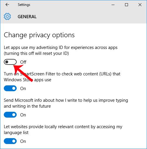 Comment bloquer les types de publicités sur Windows 10