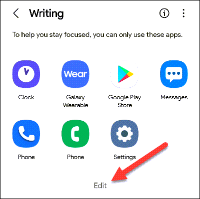 Come utilizzare la modalità Focus su Android