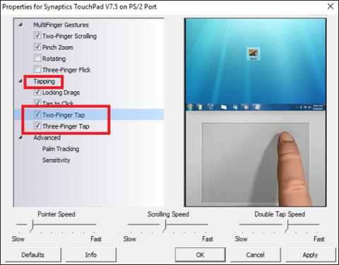 Comment configurer le pavé tactile de la souris droite et de la souris centrale sous Windows