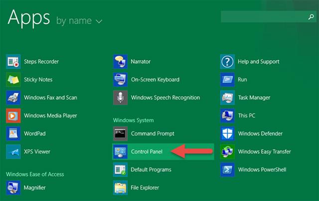 Comment ouvrir le Panneau de configuration sous Windows 10, 8.1, 7