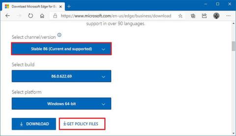 Come installare il modello di criteri di gruppo di Microsoft Edge su Windows 10